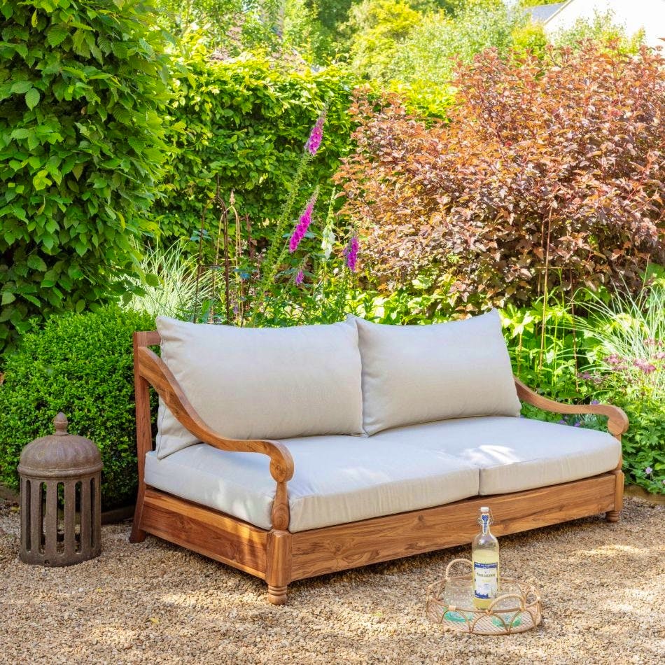 Graham & Green Wyatt Two Seater Outdoor Sofa, £1,995