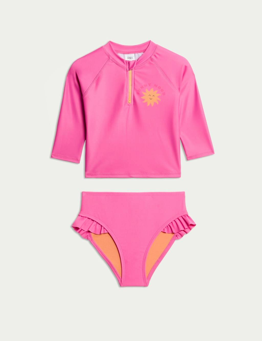 M & S 2pc Sun Graphic Swim Set (2-8 Yrs)