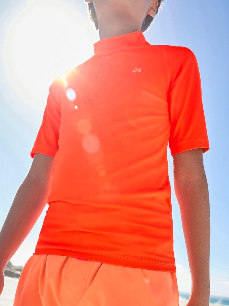 Next Orange Short Sleeve Rash Vest, £8 - £16