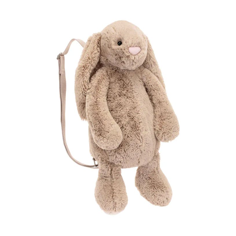 Jellycat Jellycat Bashful Beige Bunny Backpack, Now £58.50