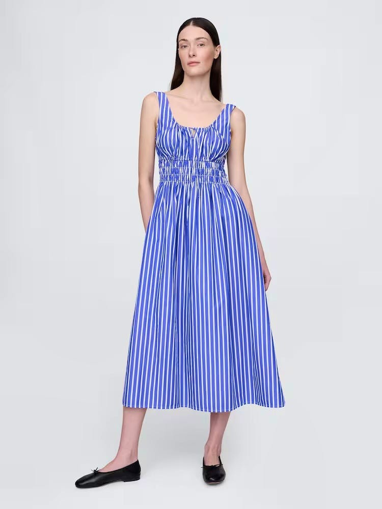 GAP Blue Stripe Cotton Poplin Dress, £75