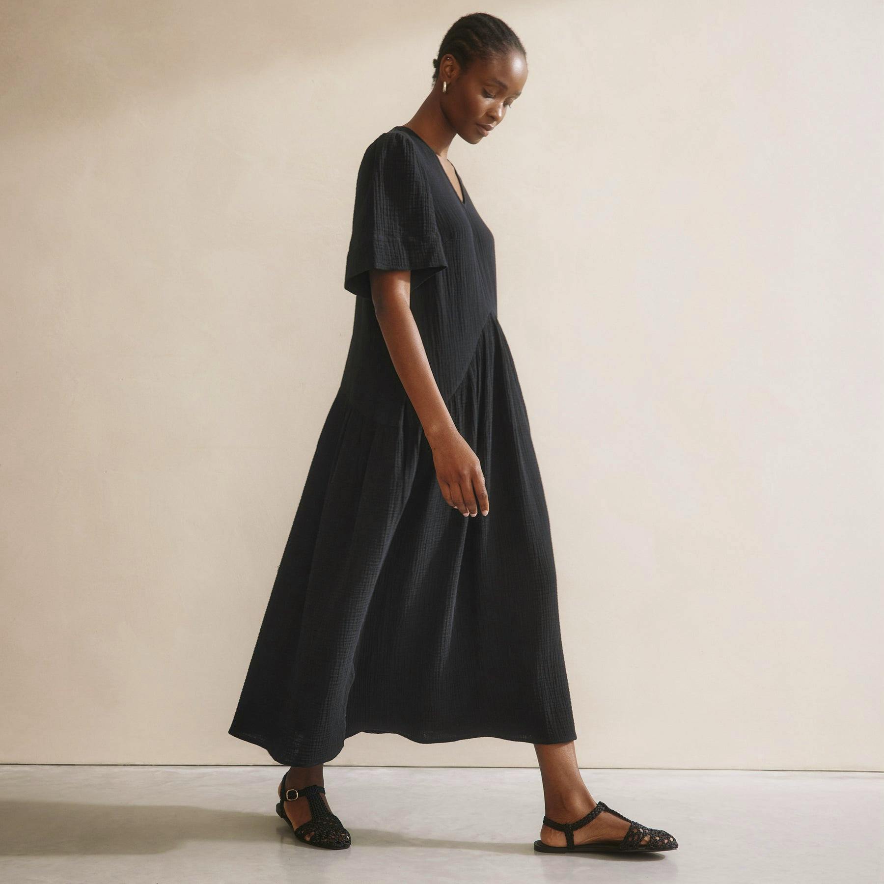 Albaray Cheesecloth Volume Dress, £89