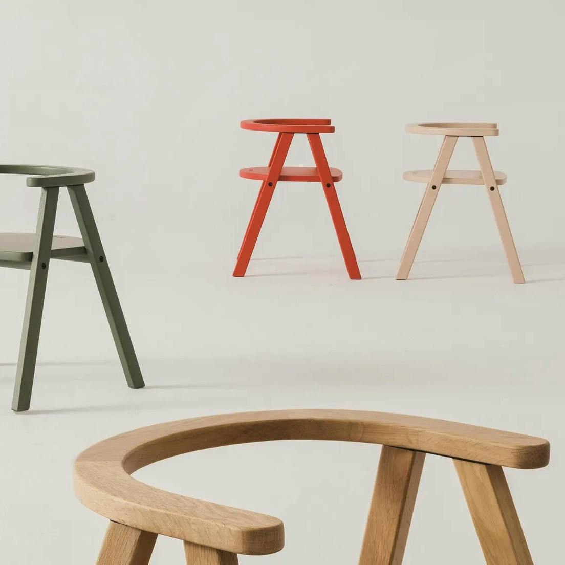 Nobodinoz Chaise Growing Green, Red, £126