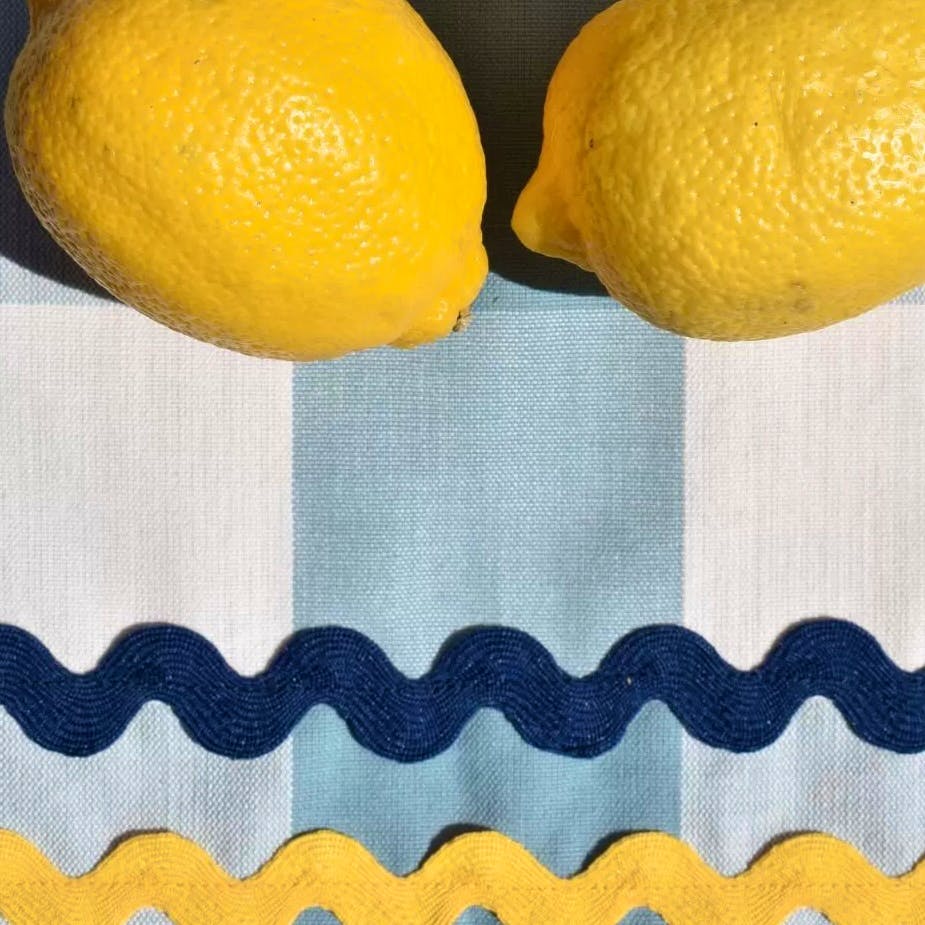 Holly & Co Blue Gingham Tablecloth, £135