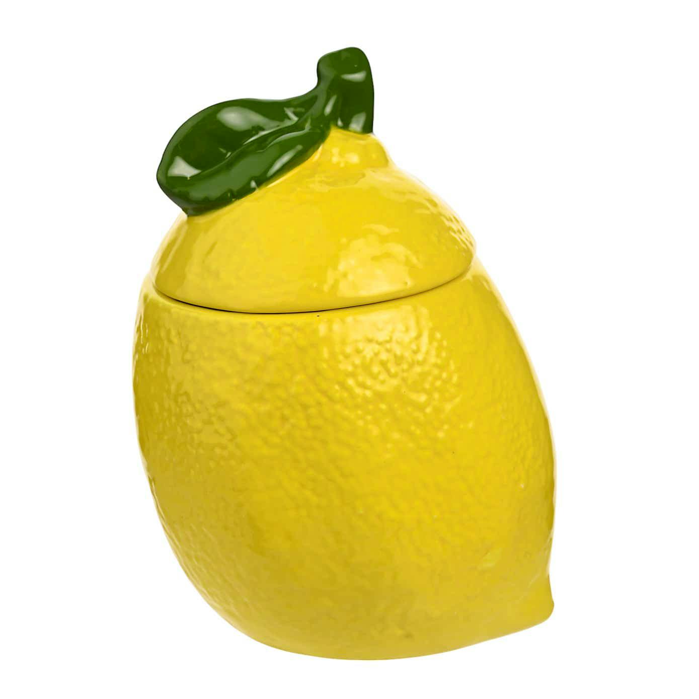 Dunelm Hestia Lemon Sugar Jar, £9