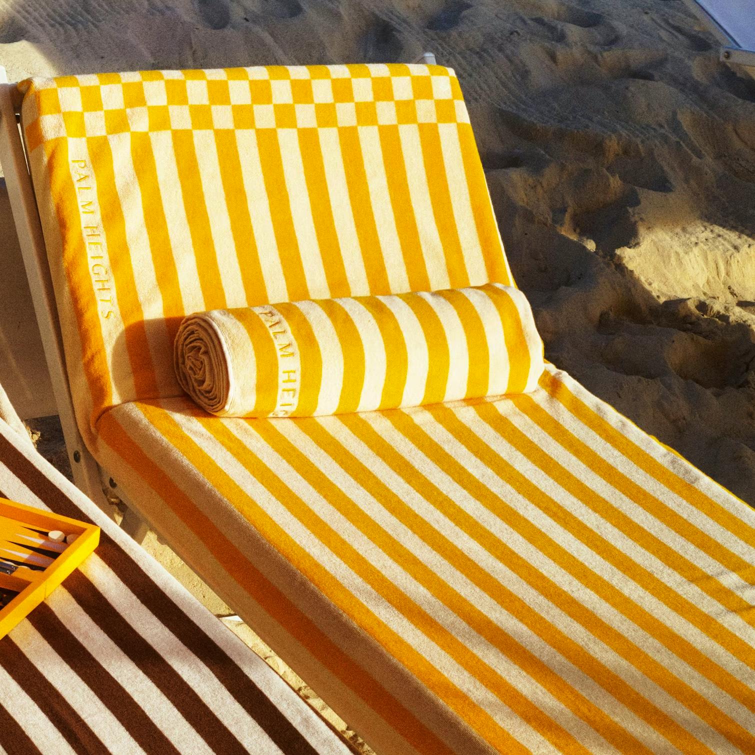 H&M Patterned Cotton Terry Beach Towel, £34.99