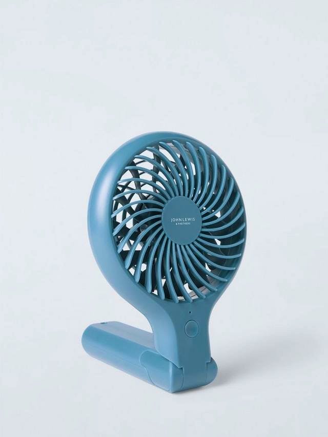 John Lewis ANYDAY John Lewis Handheld & Foldable Desk Fan, 4 inch, £12