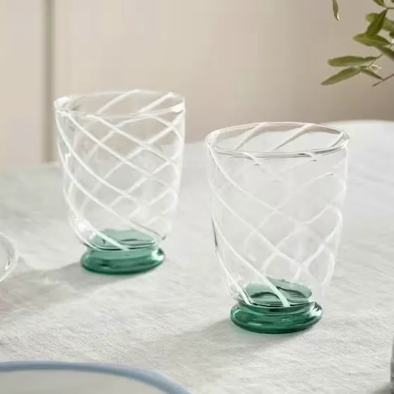John Lewis X Collagerie Glass Tumbler Set Of Two, £10