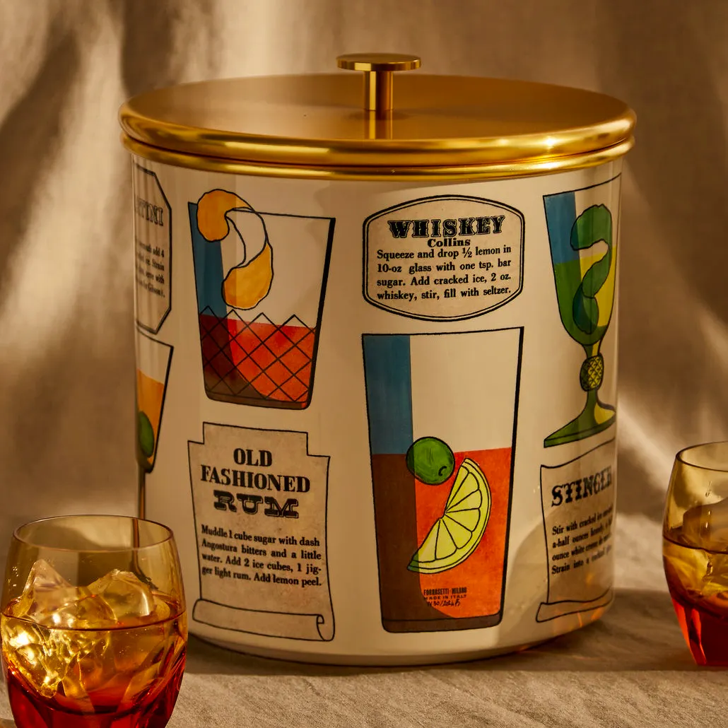 Fornasetti Ricette Iron Ice Bucket, £1,490