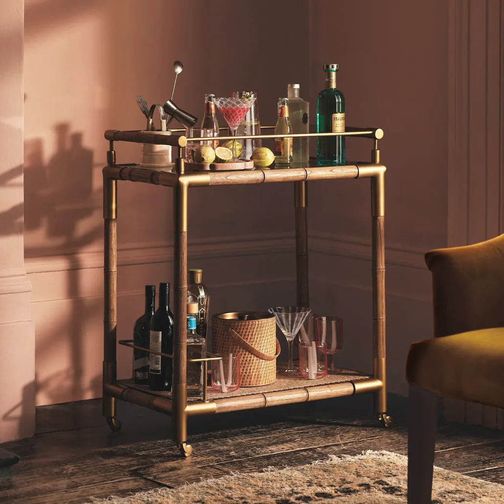 OKA Harmonia Drinks Trolley, £1095