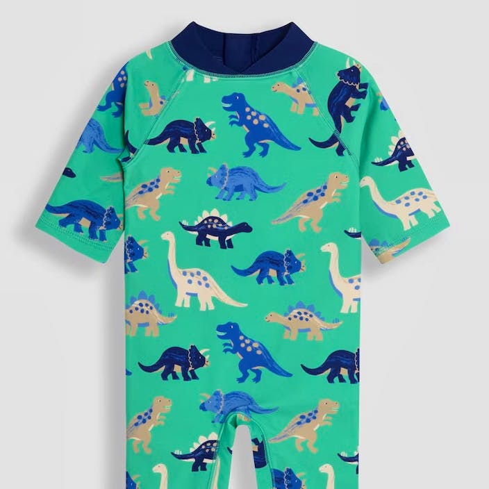 JoJo Maman Bébé Turquoise Sun Protection Suit, £24 – £26