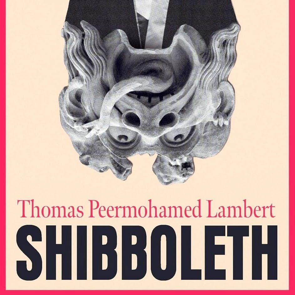 Shibboleth Thomas Peermohamed Lambert, £14.99