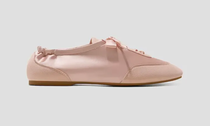 Vivaia Lace-Up Satin Cristina Sneakerina, £135
