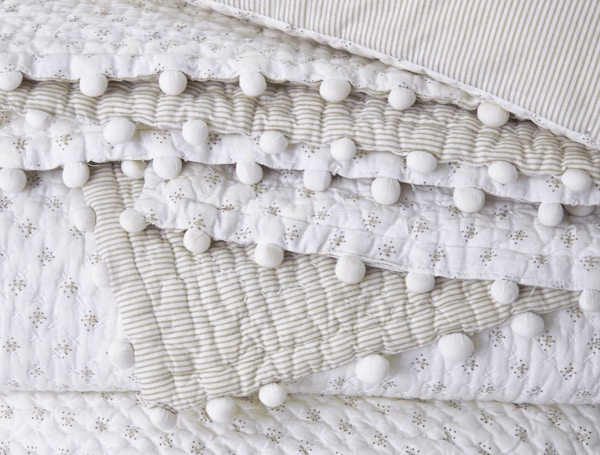 Summer Bedtime Switches White Company Quilt