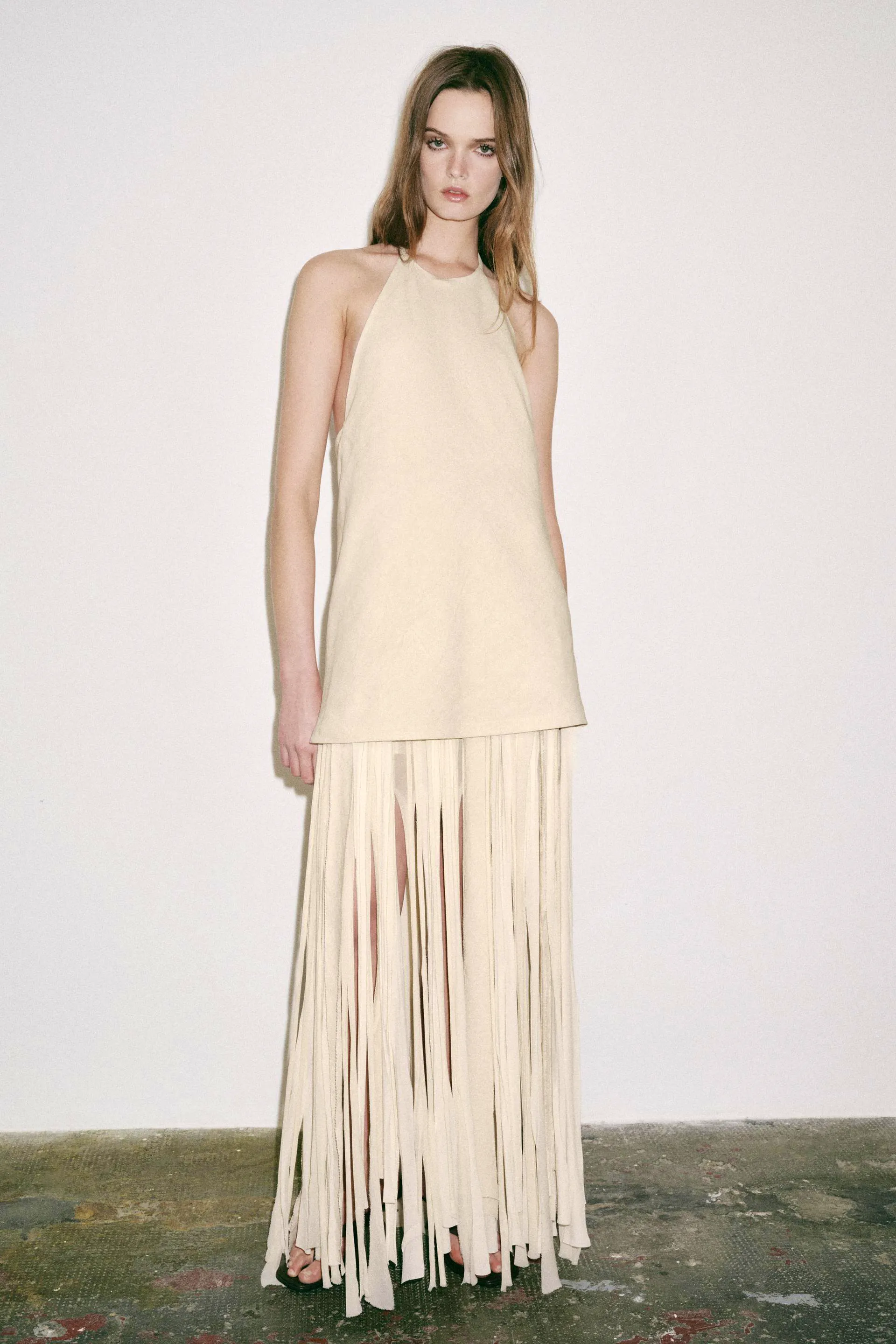 Zara ZW Collection Contrast Dress, £129