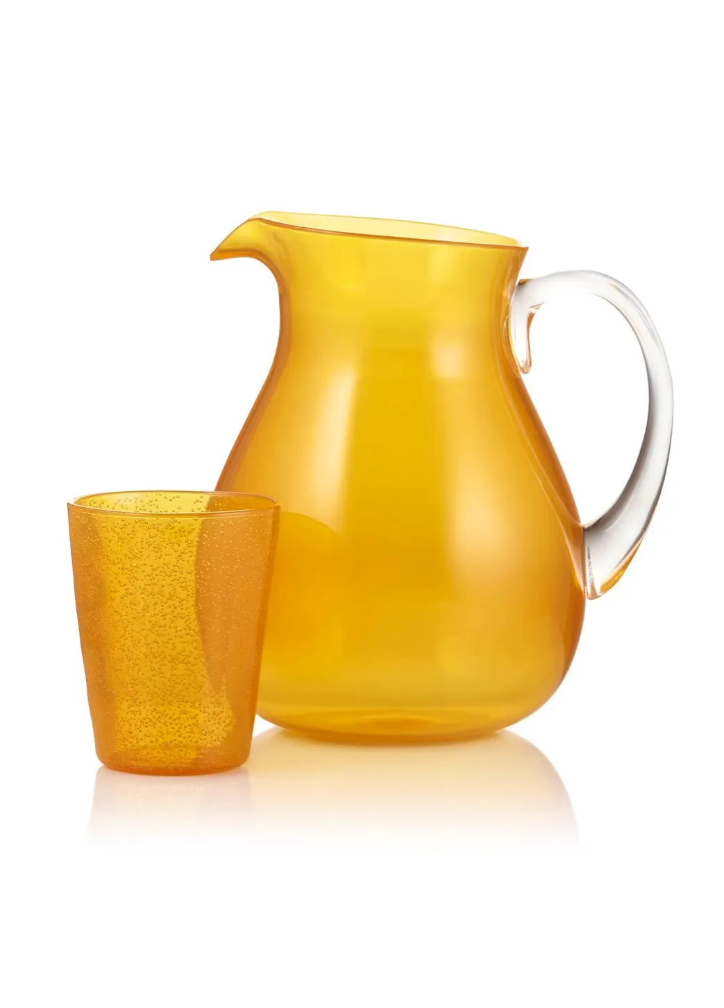 Summerill & Bishop Recycled Plastic Bobby Pitcher in Mustard Yellow, £60
