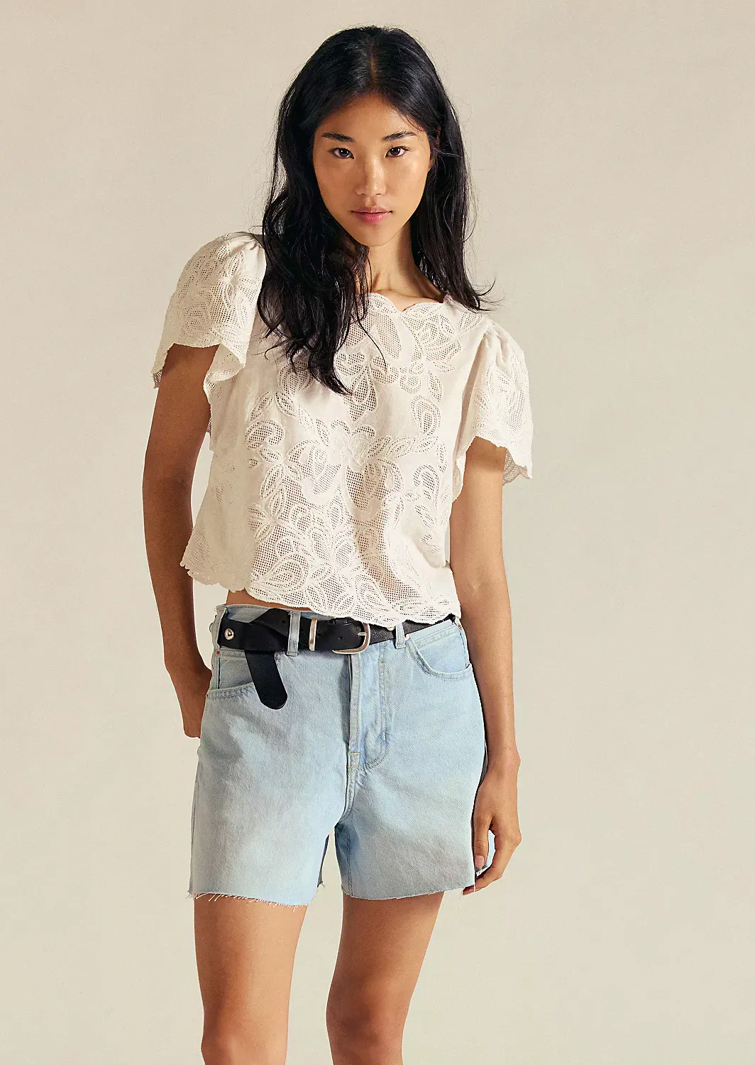 Free People We Are The Free Tippi Denim Shorts, £68