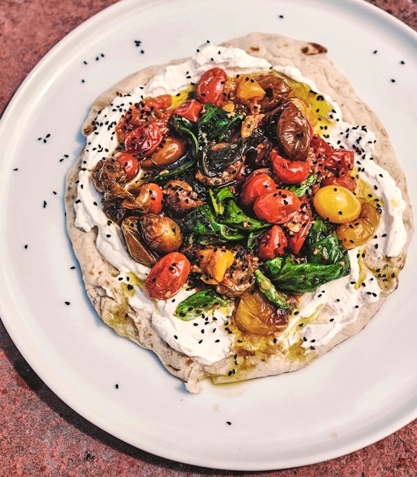 Tomatoes And Labneh Copy