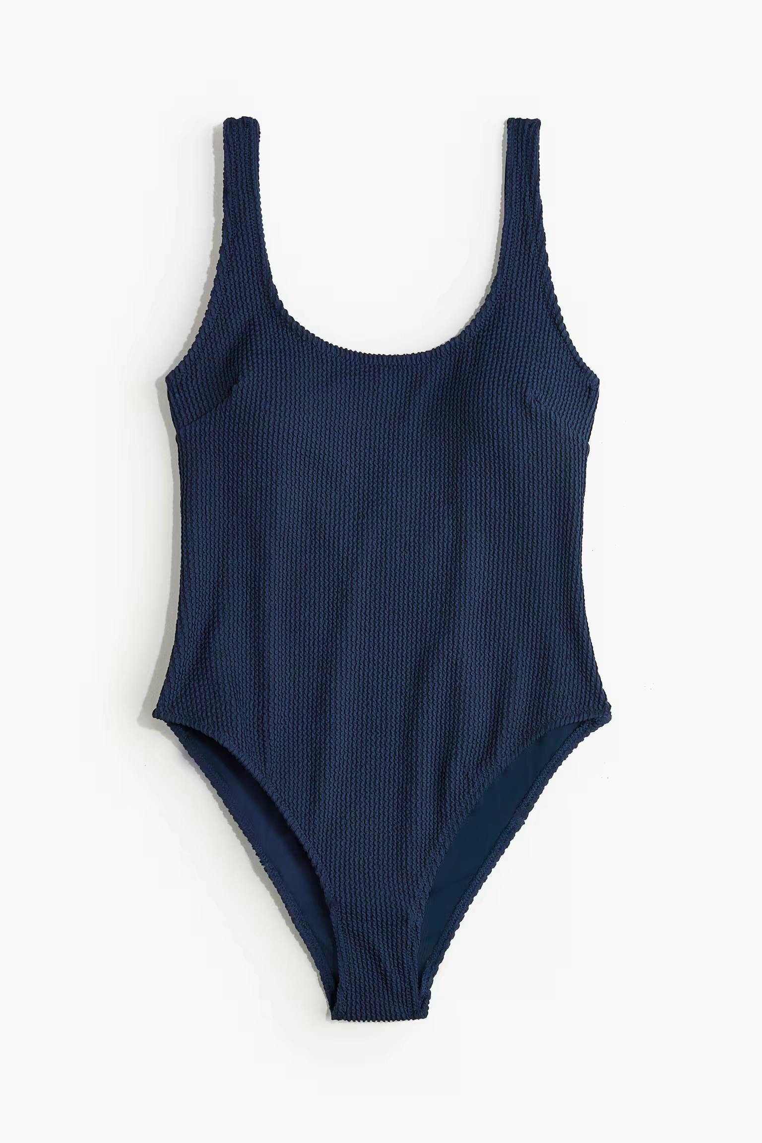 H&M Padded-Cup High-Leg Swimsuit, £14 (Was £24.99)