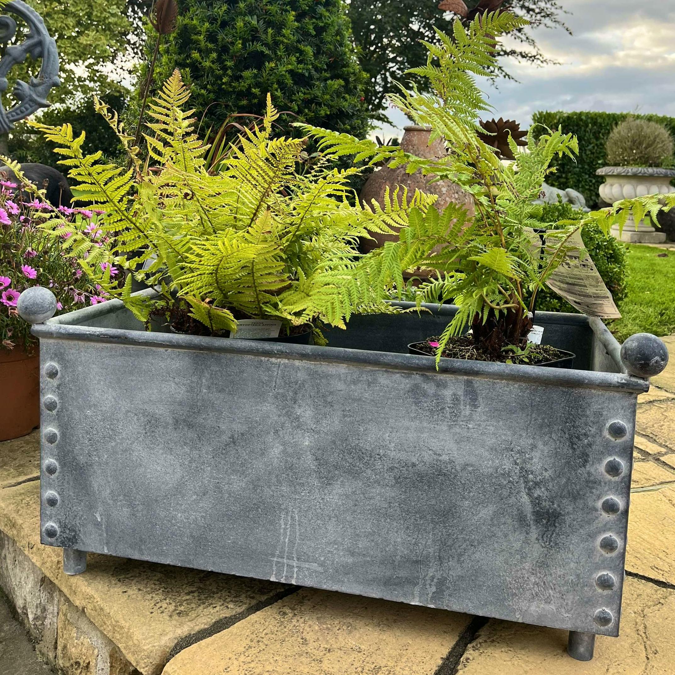 Rutland Garden Classics Galvanised Trough, £175
