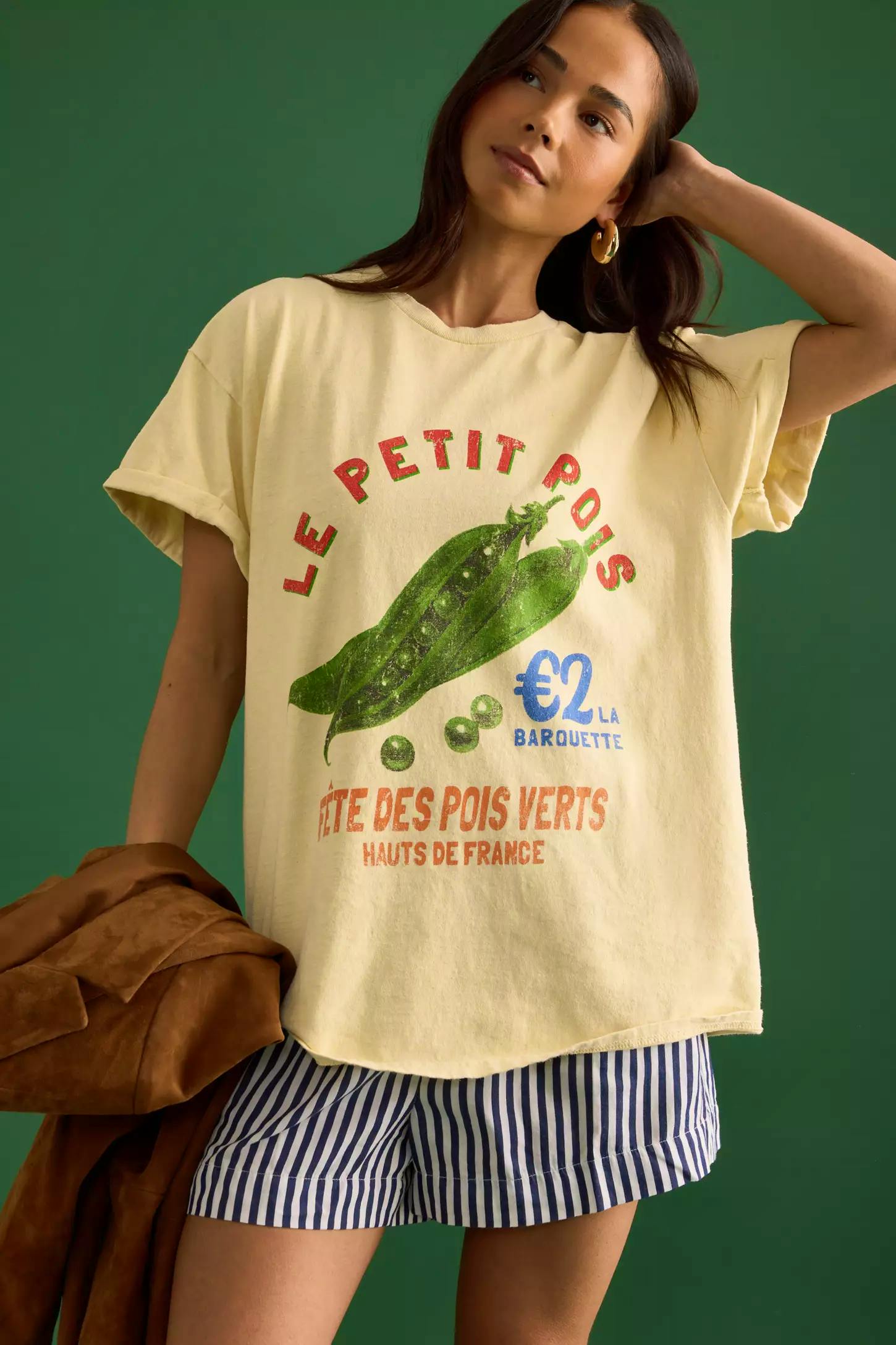 Anthropologie Petit Pois Graphic Boyfriend T-Shirt, £42