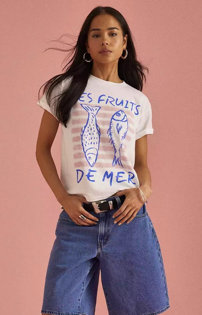 Anthropologie Les Fruits de Mer Graphic Baby T-Shirt, £38
