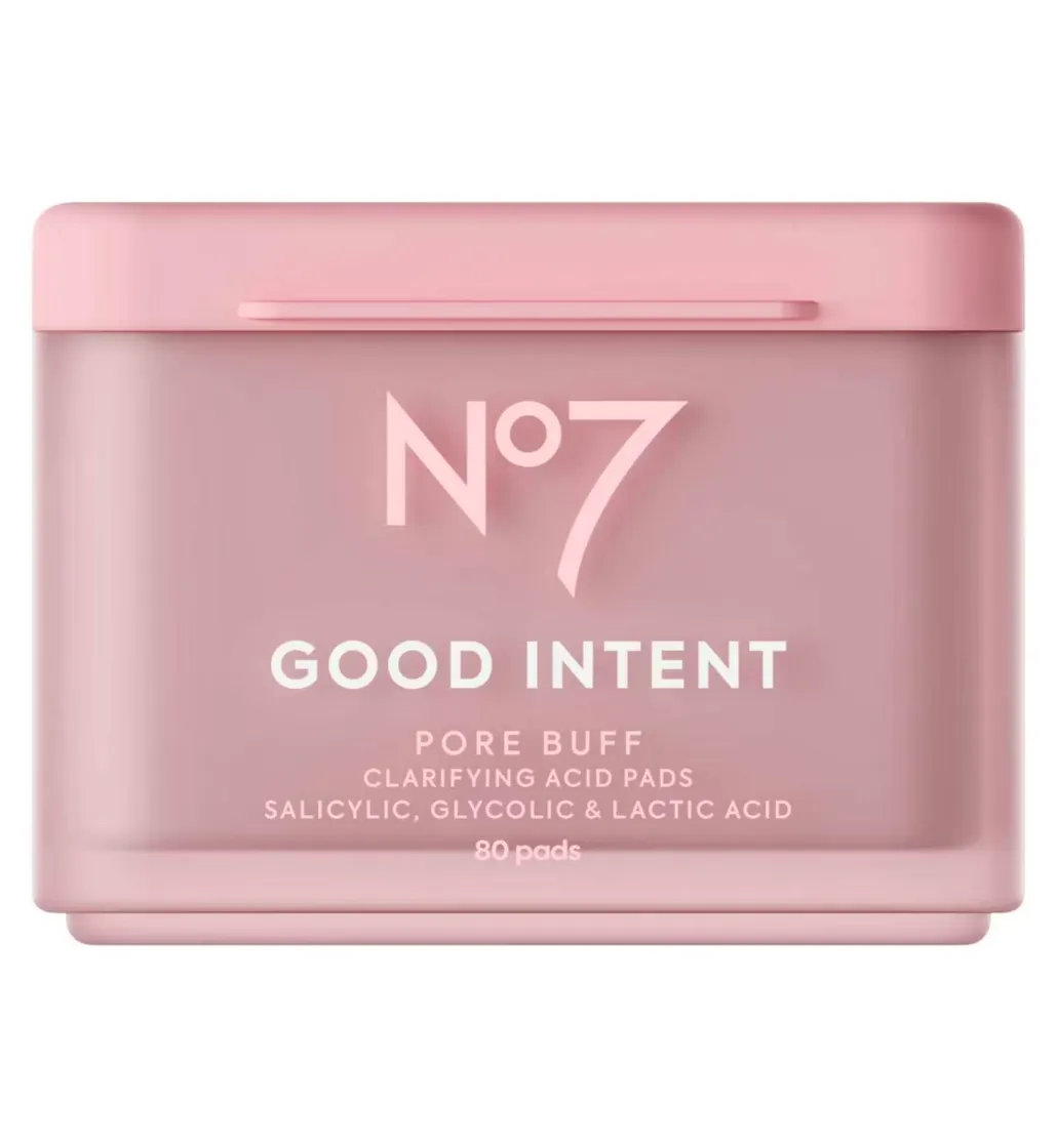 No7 Pore Buff Clarifying Acid Pads, £15