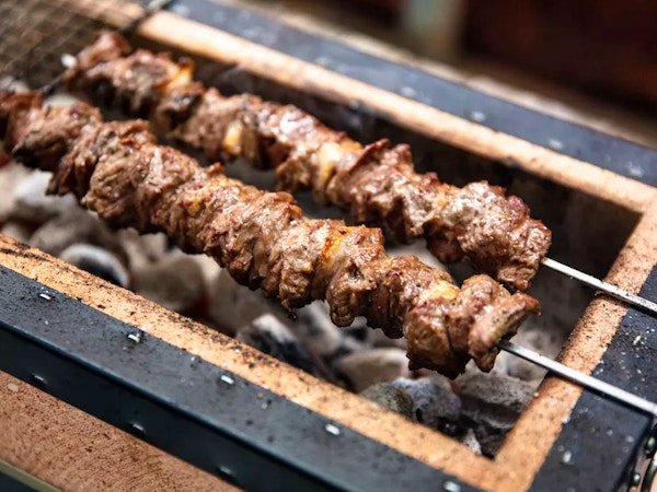 Grilled Lamb Arrosticini