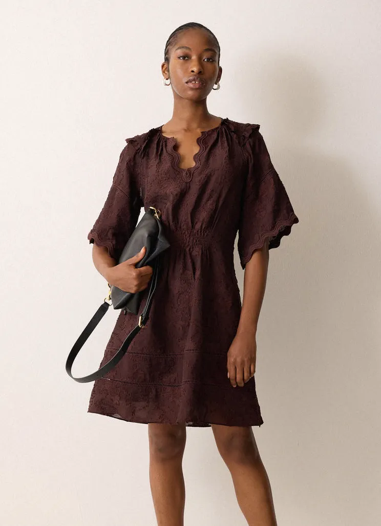 Jigsaw Textured Jacquard Short Dress, £175