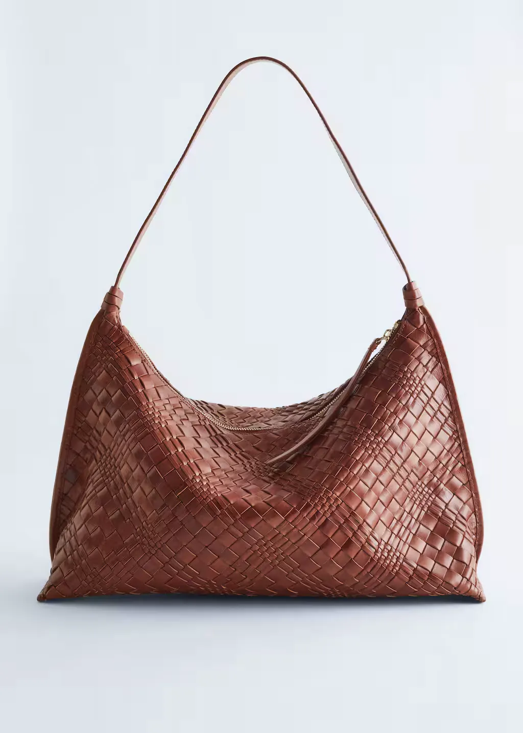 & Other Stories Interwoven Leather Tote Bag, £199