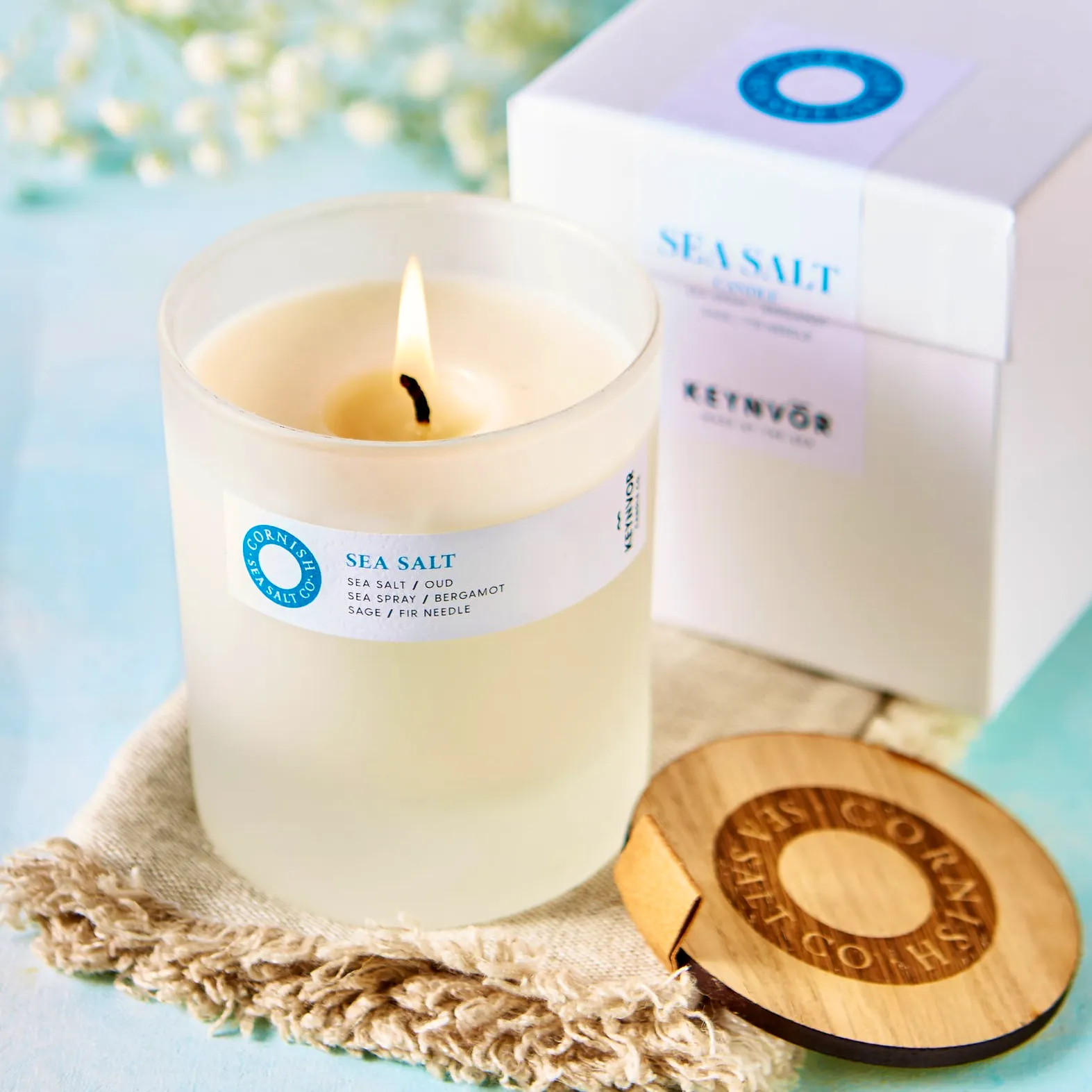 Cornish Sea Salt Sea Salt Candle, £28