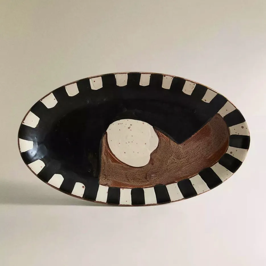 Painted Stoneware Tray £29.99