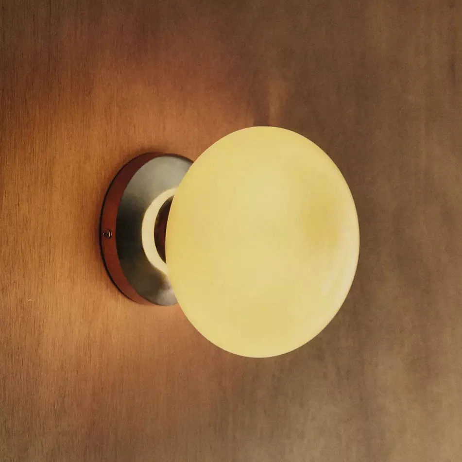Lamp | Glass Metal Wall Light £49.99