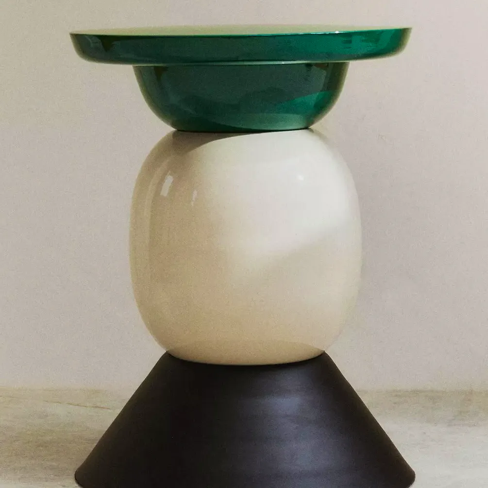 Shiny And Matte Side Table X Collagerie £129.99