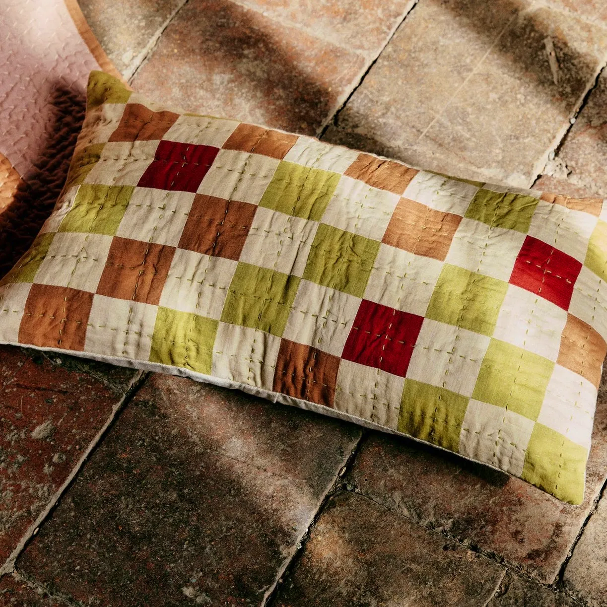 Plaza Patchwork Cushion Cover £58