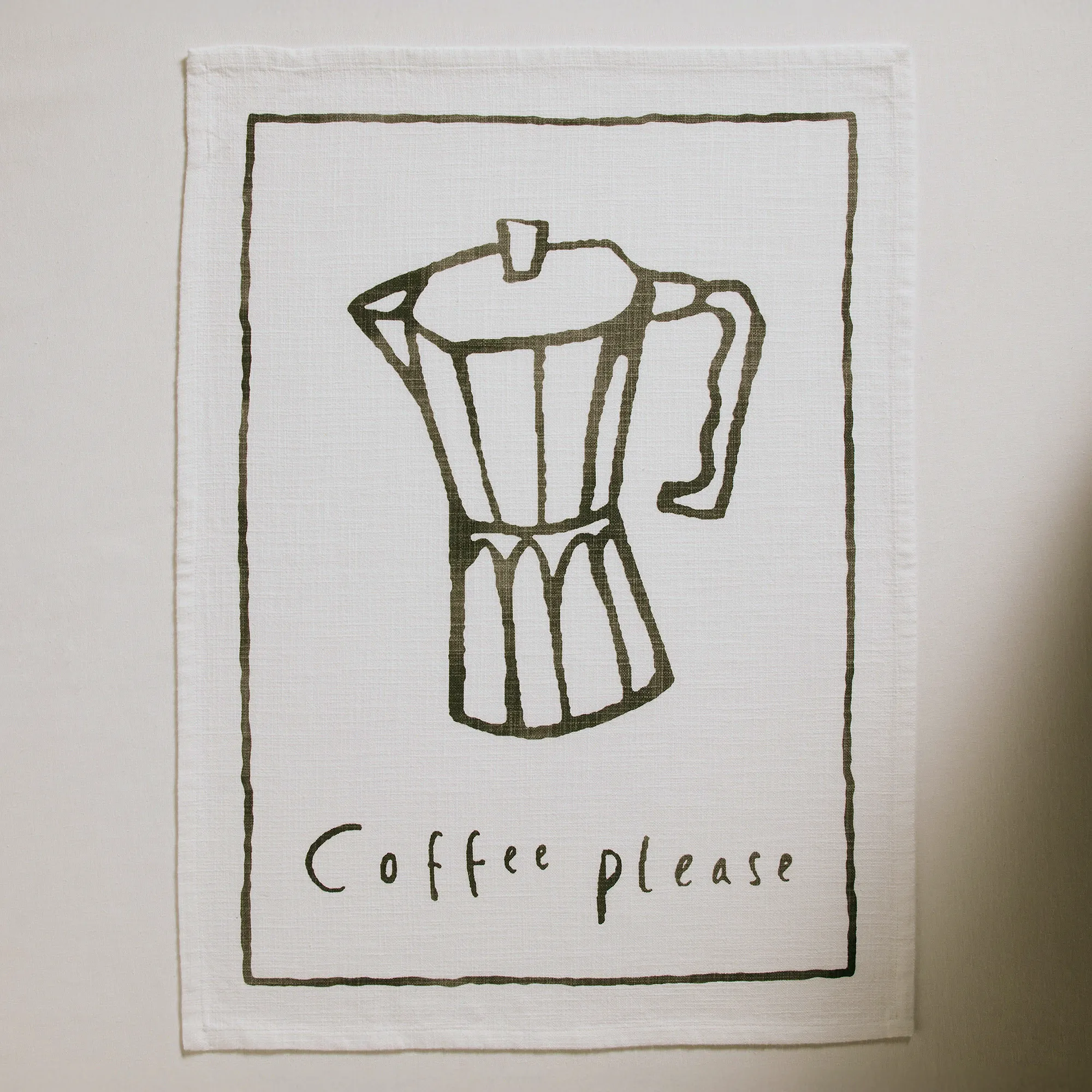 Coffee Please Tea Towel £12