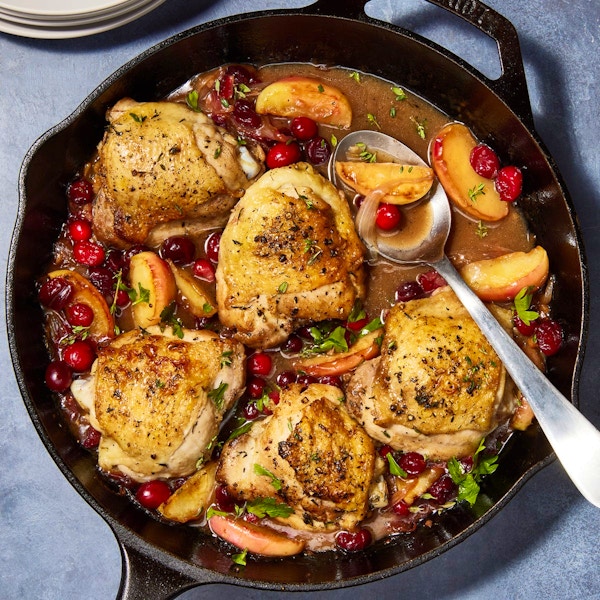 Apple & Cranberry Roasted Chicken