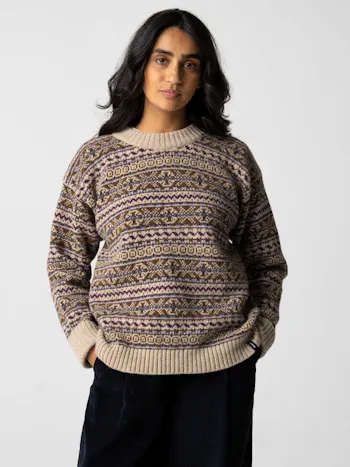 Finisterre - Women's Shetland Fair Isle Jumper, £250