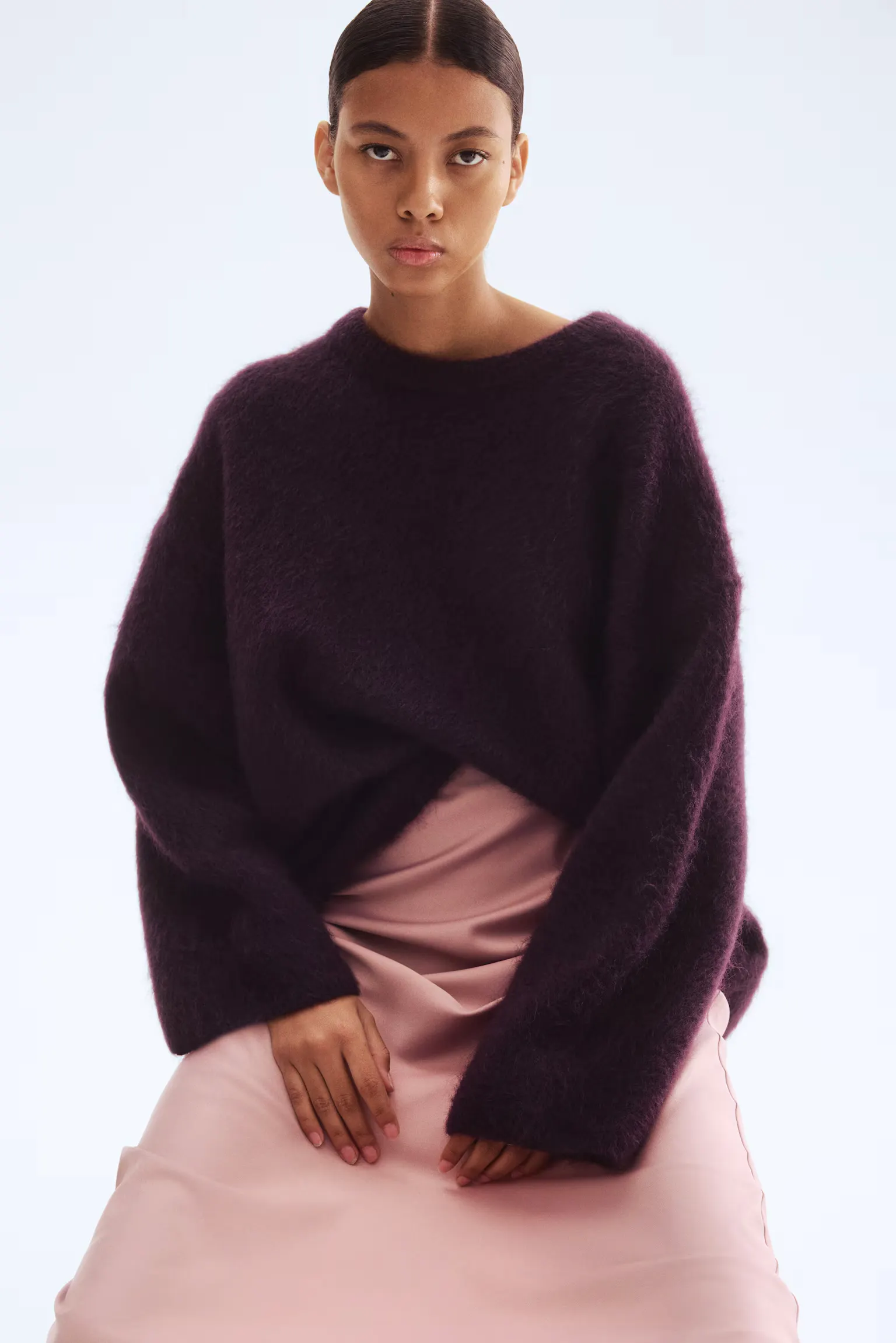 H&M Oversized Mohair-Blend Jumper, £64.99