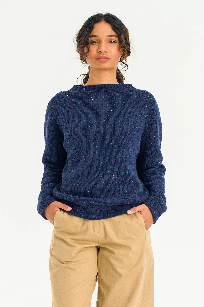 Olive Clothing Flecked Fisherman Knit, £89
