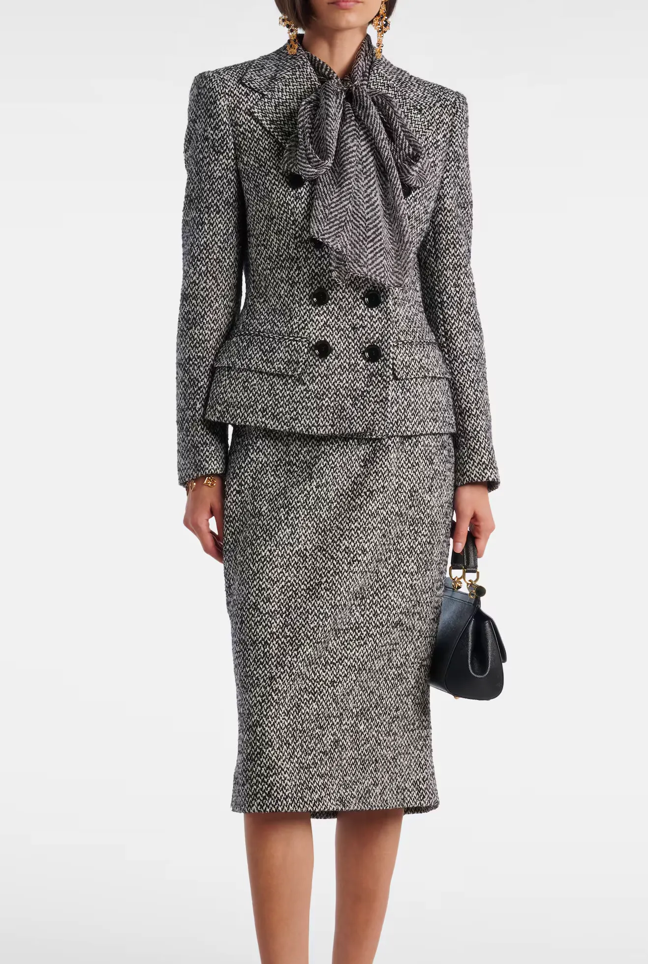 Dolce & Gabbana High-Rise Pencil Skirt, £725