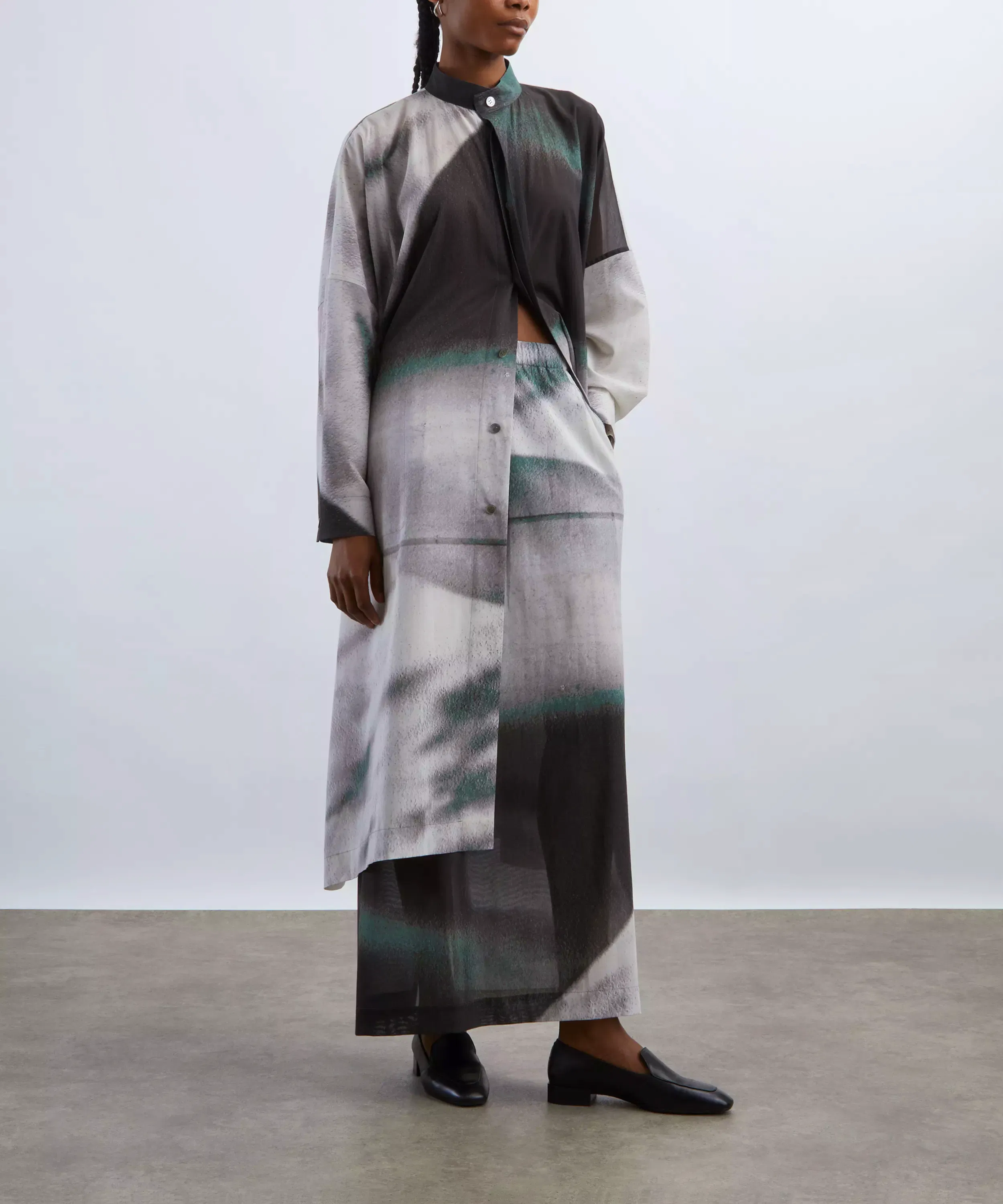Issey Miyake Shadow Study Maxi Skirt, £865