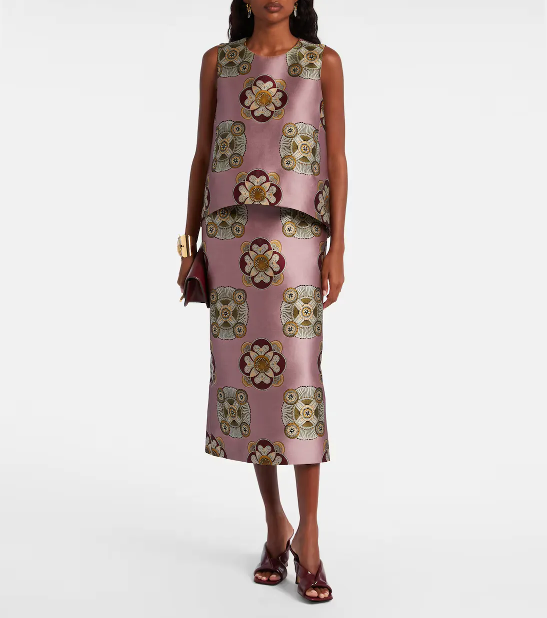 La DoubleJ Jacquard Pencil Skirt, £570