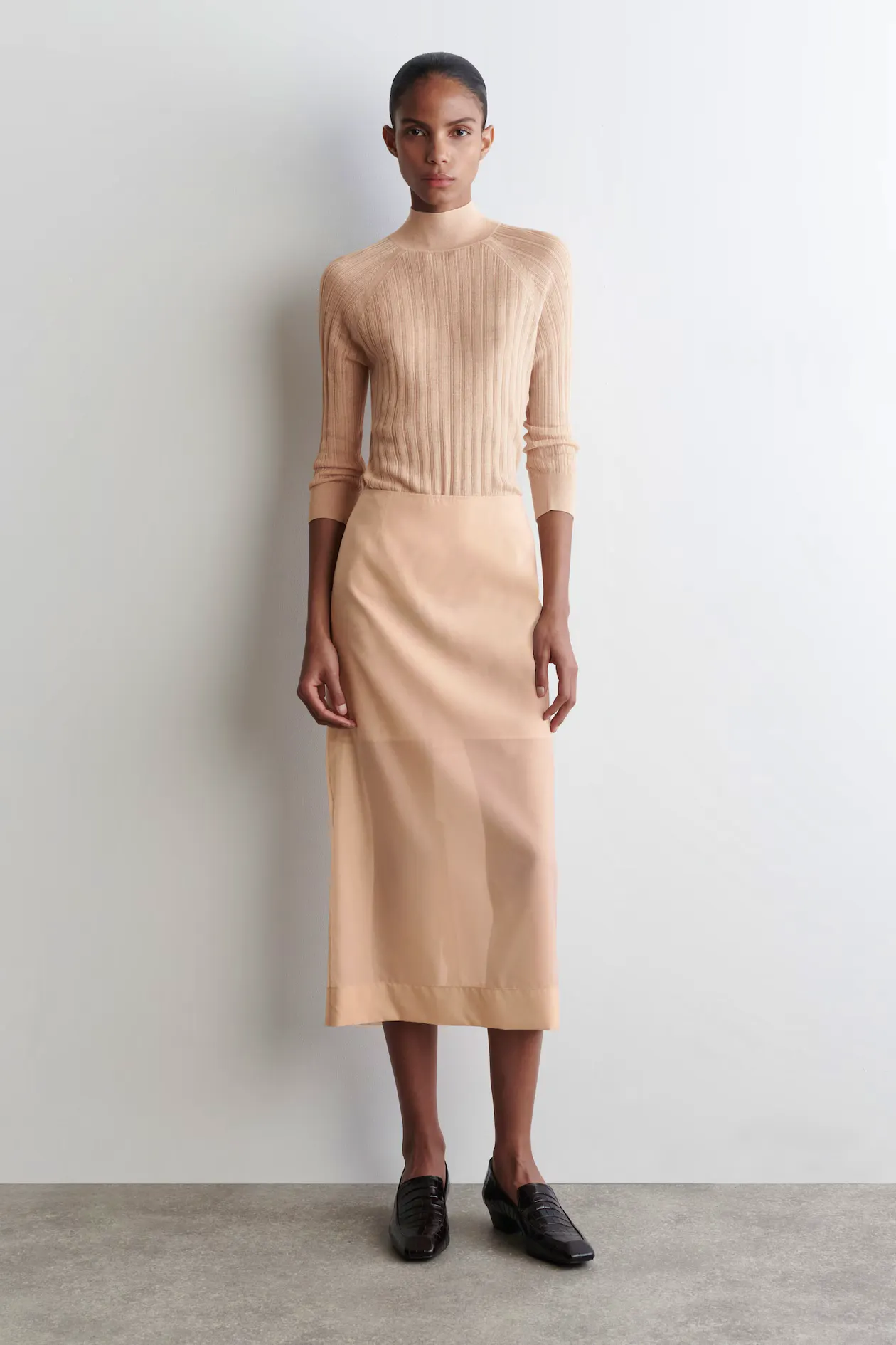 Cos Sheer Column Skirt, £95