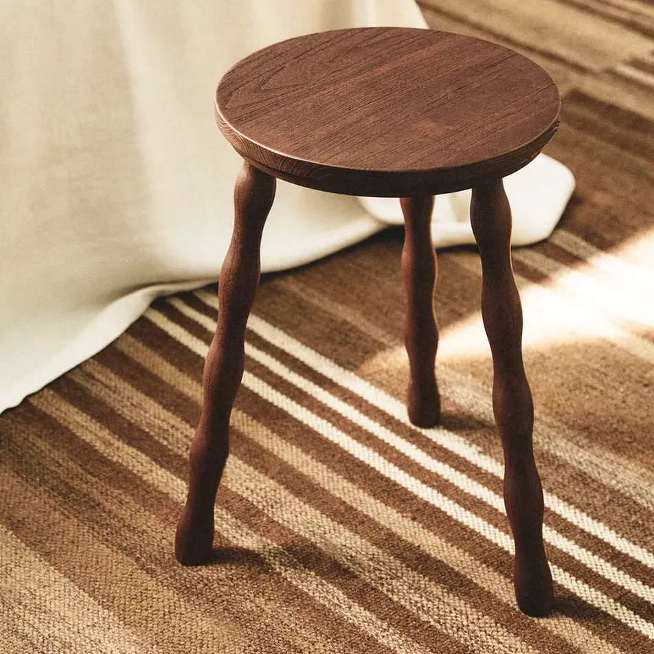 Elm Wood Stool £85.99