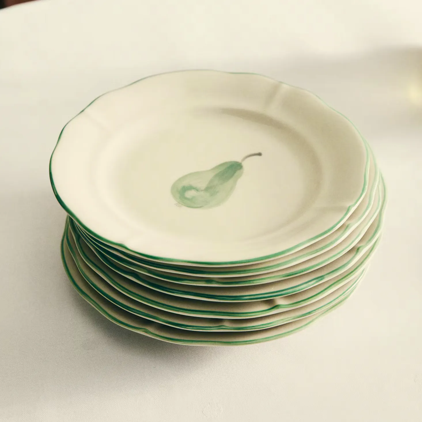 Hand-Painted Stoneware Starter Plate £9.99