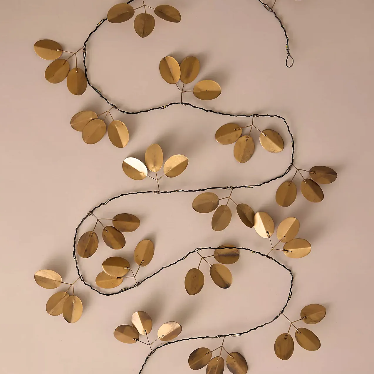Lightstyle London Gold Eucalyptus LED String Lights £42