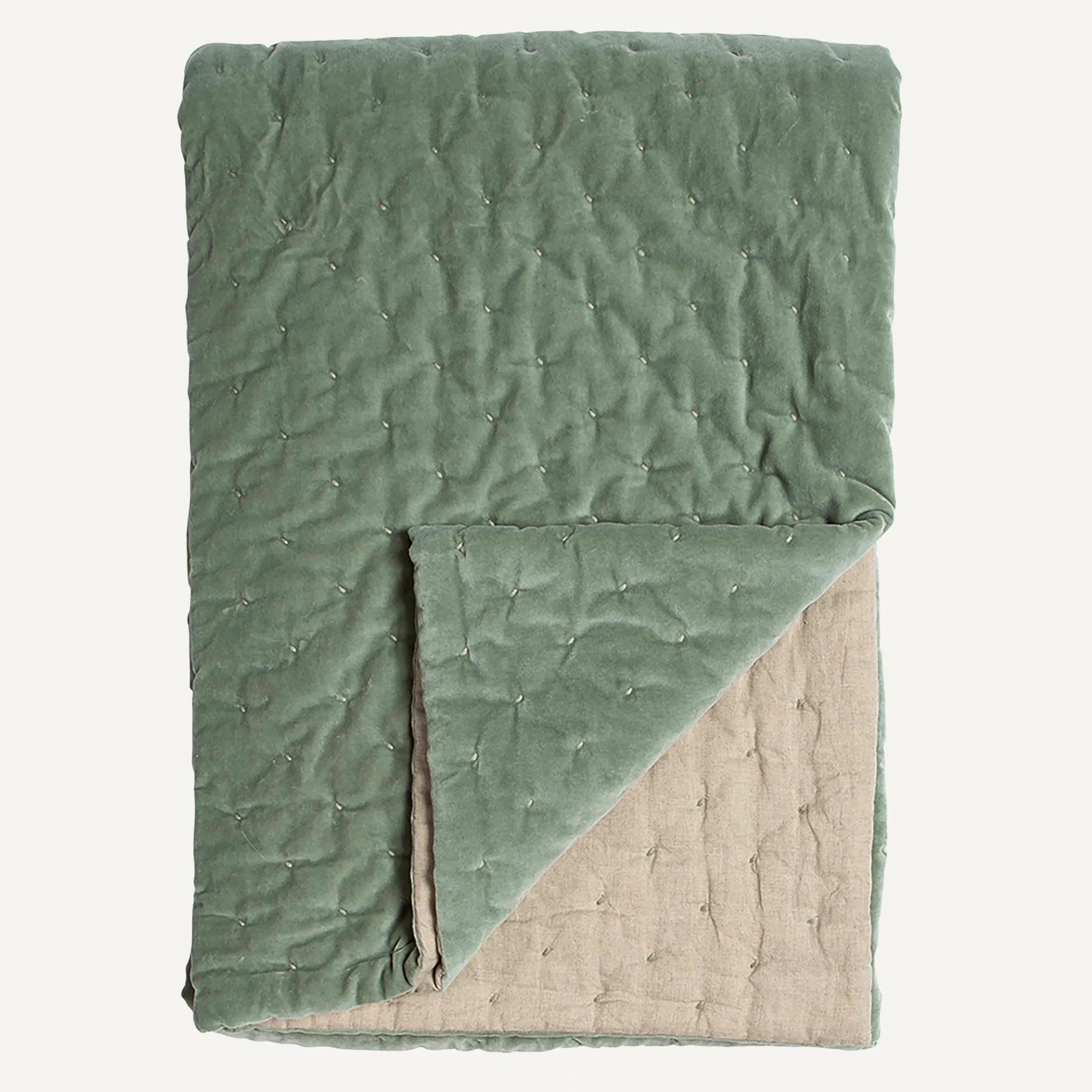 Niki Jones, Velvet Linen Throw £260