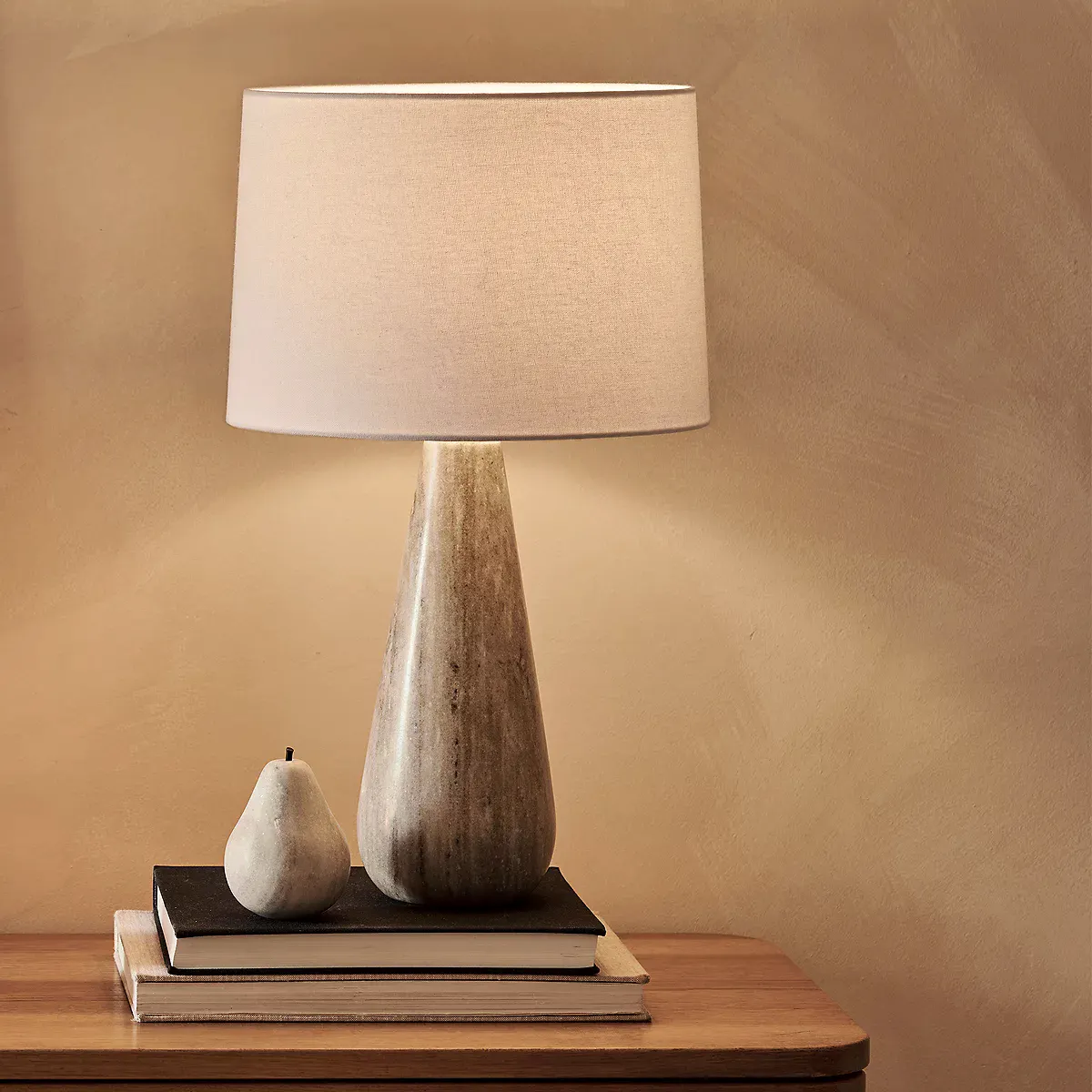 Marlow Marble Teardrop Table Lamp £175