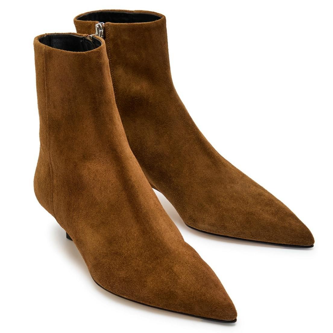 Aeyde Sofia 40 Suede Ankle Boots, £470